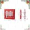 Glitzhome® 12PK 1.25"D x 10"H Christmas Snowflake with Bow Party Cracker with Gift Contents